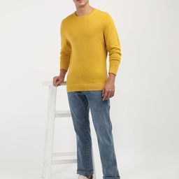 Calvin Klein Jeans Men Woollen Pullover with Embroidered Detail-image-34