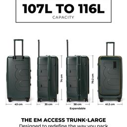 Mokobara The Em Access Trunk Large - Dark Green image 3