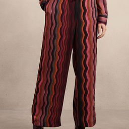 Vero Moda VM CO SOLE HR PANT IN Women Striped High-Rise Pleated Trousers-image-96