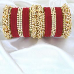 SEEMO Set Of 42 Beaded Bangles-image-5