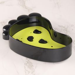 fab n funky Soap Case Footprint Shape- Green image 5