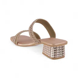 Mochi Textured Block Mules image 3