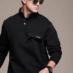 FCUK Mock Collar Sweatshirt-image-11