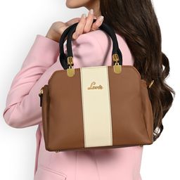 Lavie Colourblocked Structured Satchel-18
