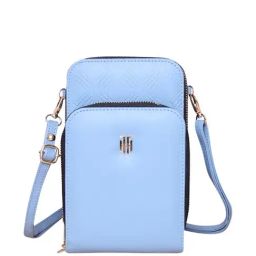 THE HOLISTIK Rover Sky Blue Solid Medium Cross Body Bag-picture-4
