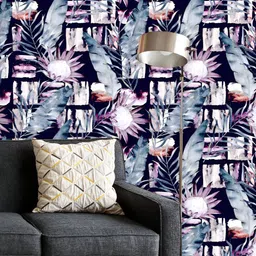 ArtzFolio Printed UV-Resistant Anti-Bacterial Watercolor Marble Elements Peel & Stick Wallpaper-image-62