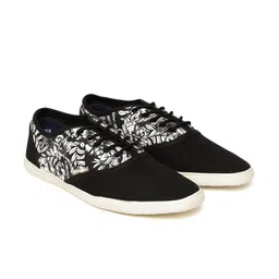 Jack & Jones Men Black & White Printed JJ Spider Sneakers-image-17
