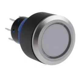 RS PRO Illuminated Push Button Switch Panel Mount 22.2 mm DPDT Green LED 250 V AC, 1758915-picture-7