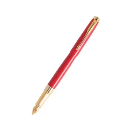 Parker ASTER Matte Red Gold Plated GT Fountain Pen (Red), 8901198202349-picture-1