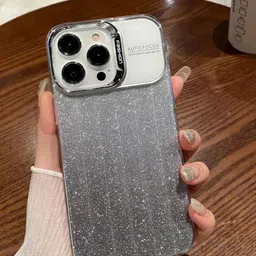 Luxury Kase LK120 Fashion Transparent Glitter Bling Gradient Soft iPhone 13 Pro Back Case-picture-56