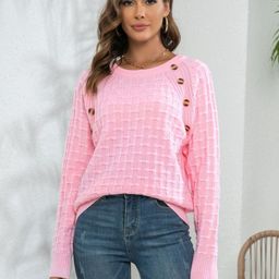 Oh Rare Women Checked Pullover-image-16