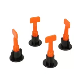 FLAMINGO ENTERPRISE 50 Pcs Tile Leveling System with 100 Pcs Spacer & 1 Special Wrench Kit Plastic Multicolor 100 Accuracy 2 cm Length-picture-11