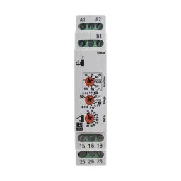 RS PRO Multi Function Timer Relay DIN Rail Mount 12 to 230 V AC/DC Model No. 1026123-13
