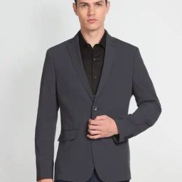 Arrow Blue Regular Fit Blazers-image-89