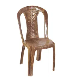 Cello Versa Plastic Monobloc Armless Chair, Brown-picture-12