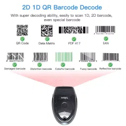 Zebra LI4278 Cordless Handheld 1D Barcode Scanner Bluetooth image 4