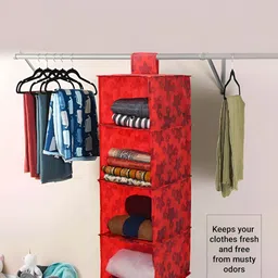 Aura Red Set of 1 Regular Multi-Utility Organisers image 5
