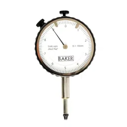 Baker Plunger Type Dial Gauge 10 mm Range, K05SP-1