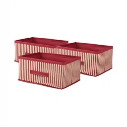 Aura Pink Set of 3 Regular Drawer Organiser Organisers-0