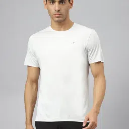 ALCIS Off White Anti-Static Soft-Touch Slim Fit Sports T-Shirt-image-34