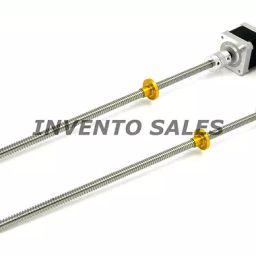 Invento Nema 17 4.2 Kg-cm Stepper Motor and Flexible coupling with 300mm-picture-7