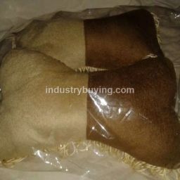 Oscar Designer Car Seat Neck Cushion Pillow (Golden-Beige) - Set of 2-3