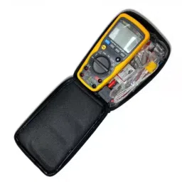 Metravi Digital TRMS Multimeter Backlit LCD Display Yellow & Black, Metrasafe-16 image 4