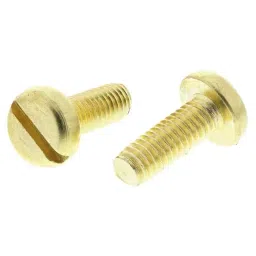 RS PRO Machine Screw M6x16 mm Brass Slot Pan Headed DIN 85, 4831662 (Bag Of 100 pcs)-14