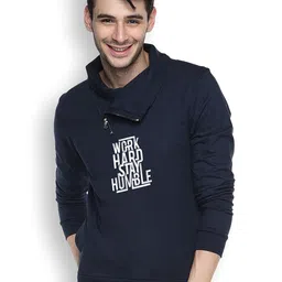 Campus Sutra Navy Sweatshirt-image-50