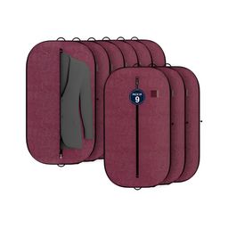 Aura Maroon Set of 6 Regular Multi-Utility Organisers-75