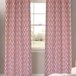 Dekor World Multicoloured Set of 2 Long Door Curtain-43