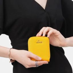 Lavie RALLY PRO Yellow Small Zip Around Wallet for Women-picture-20