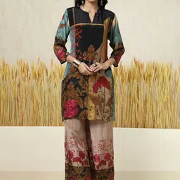 Soch Crepe Floral Print Co-Ord Set-image-51