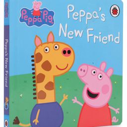 Peppa Pig: Peppa's New Friend Board Book - English-30