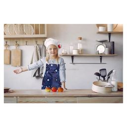 AAZEEM Aprons With Pockets for Kids | Girls |Boys|Apron for Painting |Cooking |Baking |Crafting |Art Gardening Adjustable|Pack of 1|-0