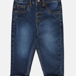 MINI KLUB Cotton Denim Mild Washed Jeans - Blue-picture-29