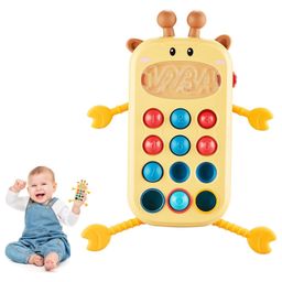 Kidology Giraffe Pop Fidget PhoneSensory Learning Toy-13
