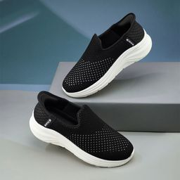 Duke Women Textile Slip-On Walking Shoes-image-21