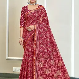 LeeliPeeri Designer Zari Bagru Saree-26