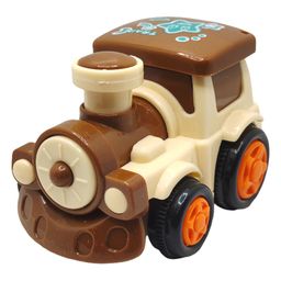 SVE Unbreakable Friction Powered Toy Set of Car, Train, Plane, Helicopter & Scooter For Kids Pack of 5  Multicolor image 3