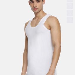 CAVENDERS Men Pack Of 5 Pure Cotton Undershirt Vests White Premium quality Dno-v391st-image-94