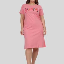 Fabme Printed Nightdress-image-19