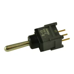 NKK SWITCHES SWITCH, TOGGLE, SPDT, 0.1A, 28VAC, B18AP-picture-15