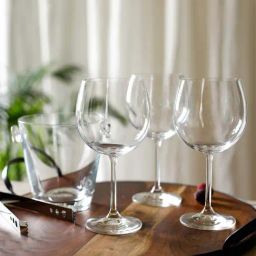 Home4U Transparent Glass Bohemia Crystal Gin Tonic & Ice Bucket Cool (5 Pcs)-27