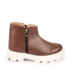 Fausto Women's Brown Casual Boots-picture-18