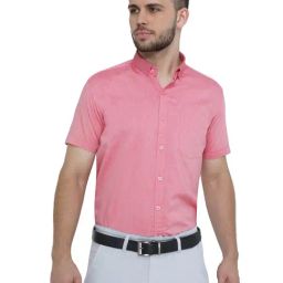 Kuons Avenue Bloom Red Slim Fit Shirt-image-53