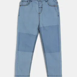 MINIKLUB Kids Blue Solid Jeans-picture-24