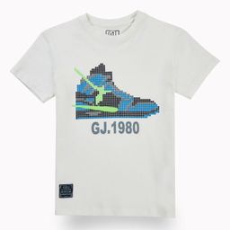 Gini and Jony Boys Printed Applique T-shirt-image-38