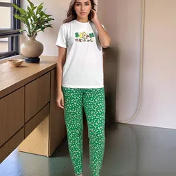 ELEVENS HEAVEN Printed Night Suit-image-35
