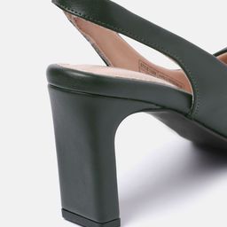 Allen Solly Pointed Toe Block Pumps image 4